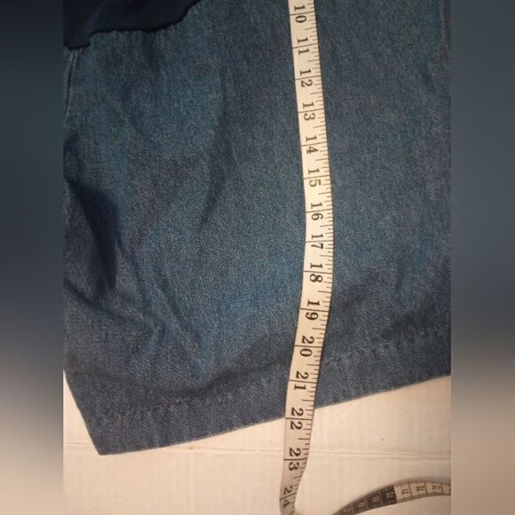 New Addition denim maternity shorts - Picture 7 of 7